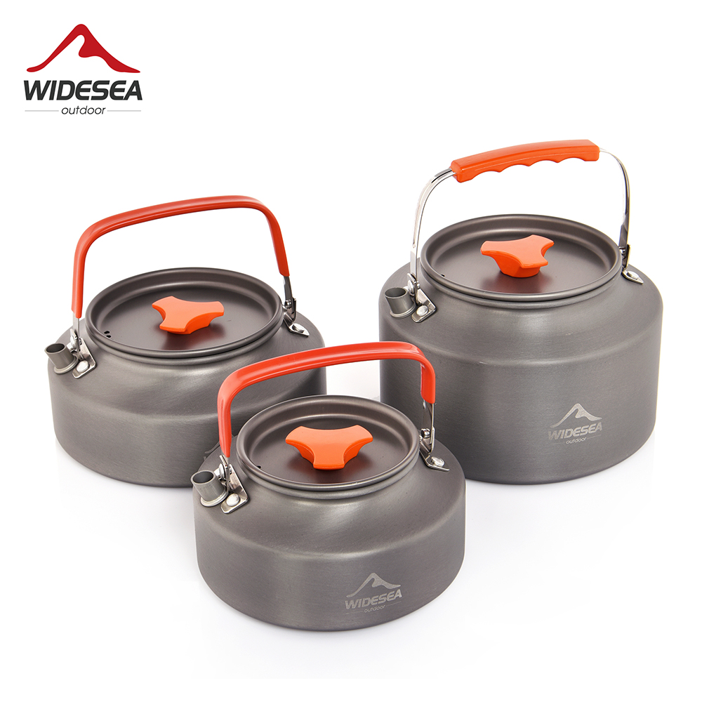 Camping Cooking Survival - Widesea 1.1L 2L1.5L Camping Water Kettle