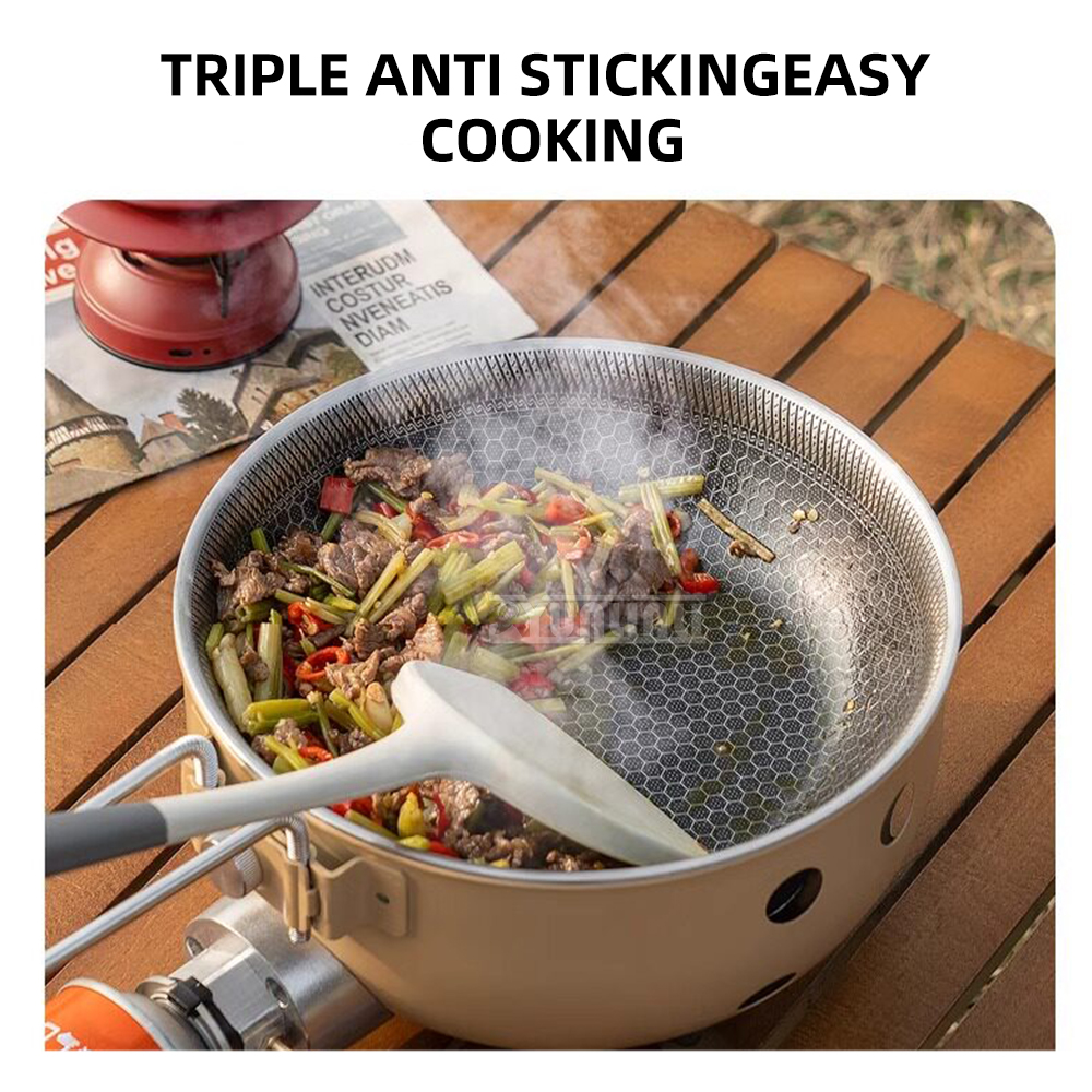 Camping Cooking One Pot - 2027 Outdoor portable cassette stove all-in-one
