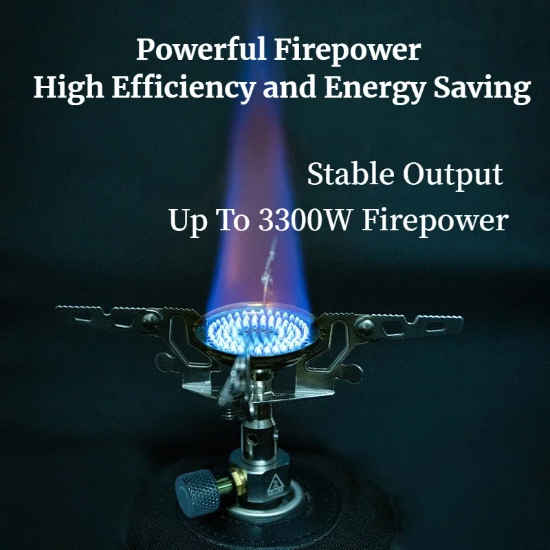 Camping Cooking Burner - Mountainhiker 3300W Mini Camping Gas Stove