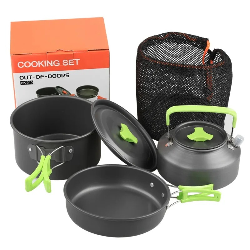 Camping Cooking Hardware - Camping Cooking Set, Outdoor Kitchenware Set,
