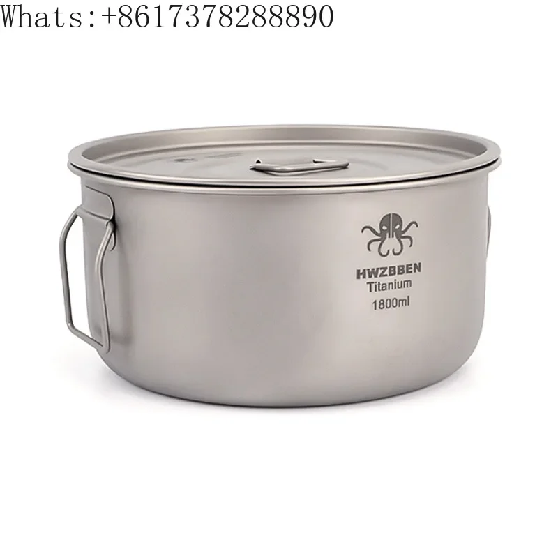 Camping Cooking Equipment Electric - Ultralight Titanium Outdoor Cooking Pot Camping