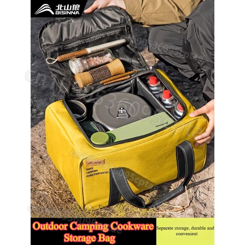 Camping Cooking Hardware - Portable Camping Cookware Set Lightweight Outdoor