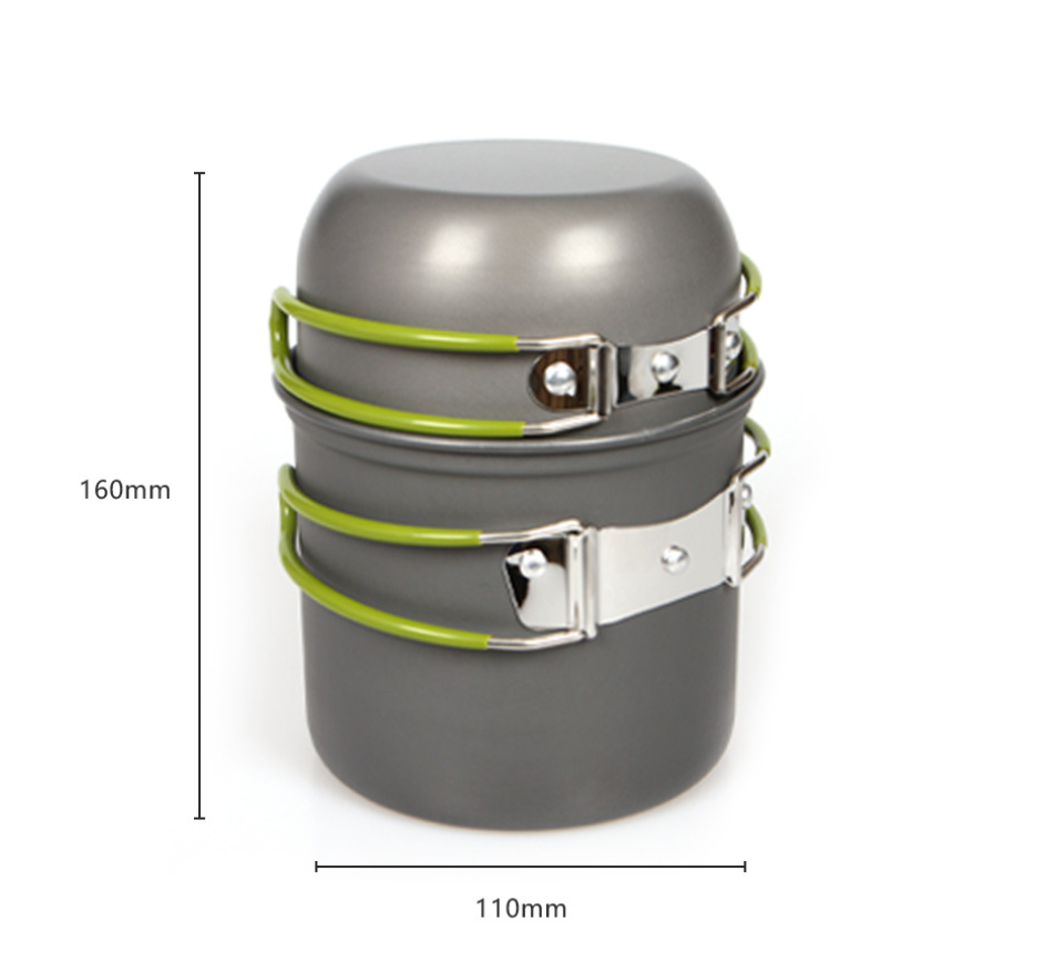Ultralight Camping Pot Set: Ca - Camping Cooking Hardware ulasan dan harga