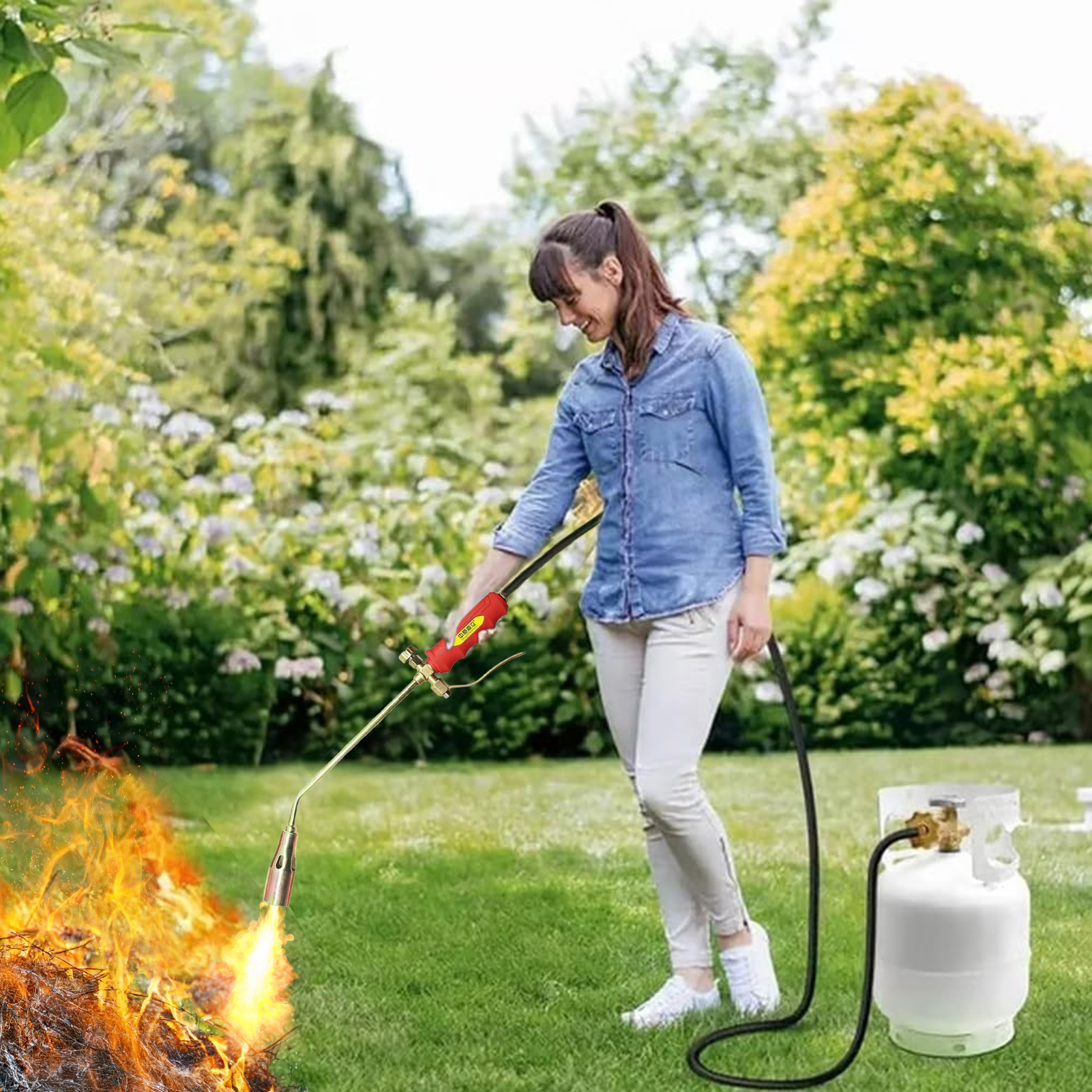 Outdoor Camping Burners Portab - Camping Cooking Kitchen ulasan dan harga