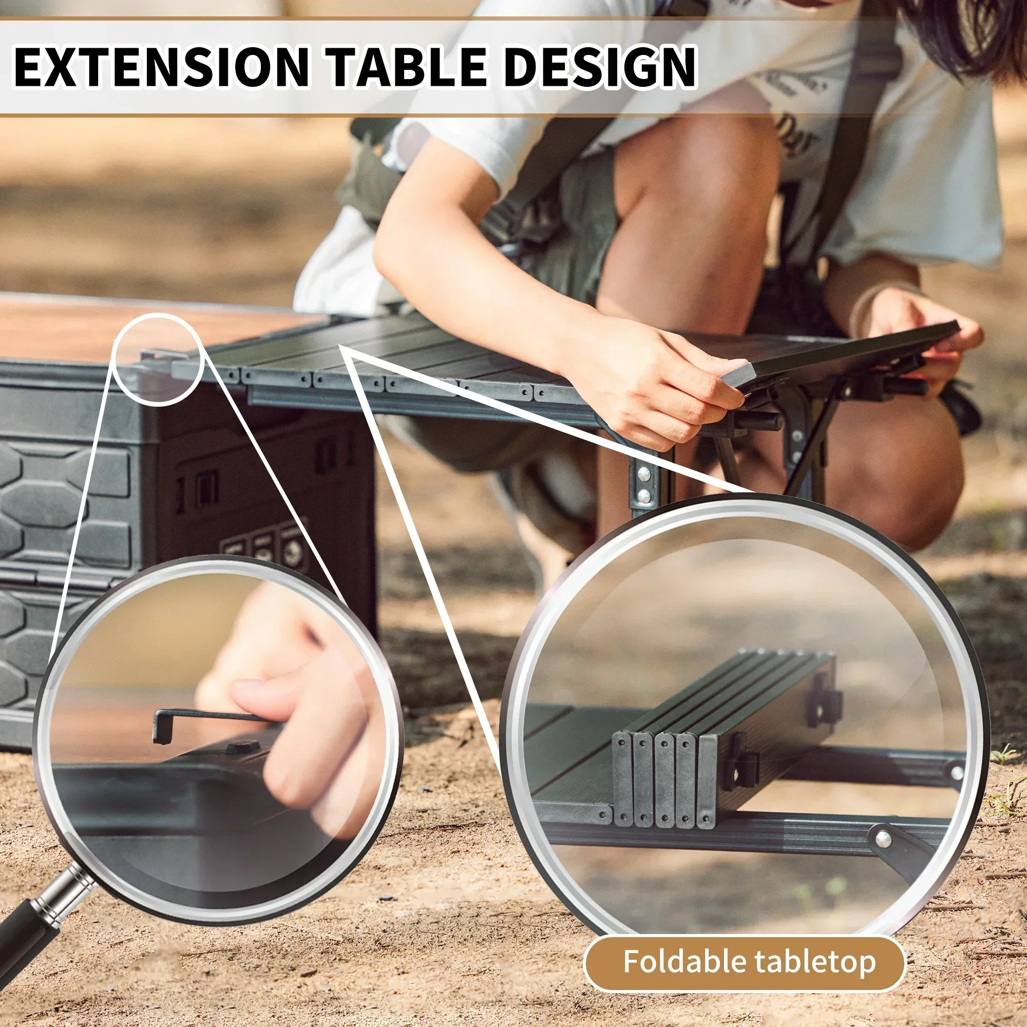 New IGT Table Box 50L Large Ca - Camping Cooking Box ulasan dan harga
