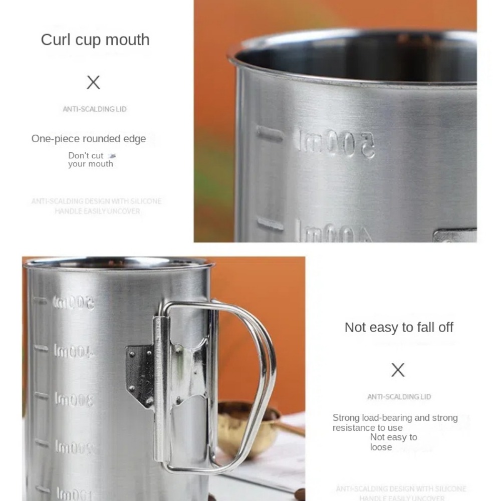 Outdoor Stainless Steel Campin - Camping Cooking Mug ulasan dan harga