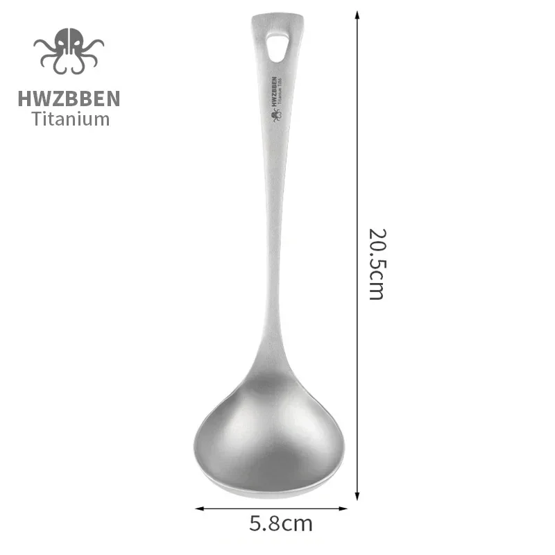 HWZBBEN Outdoor Titanium Soup  - Camping Cooking Hardware ulasan dan harga
