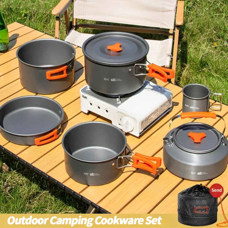 Camping Cookware Set – Outdoor - Camping Cooking Ware Set ulasan dan harga