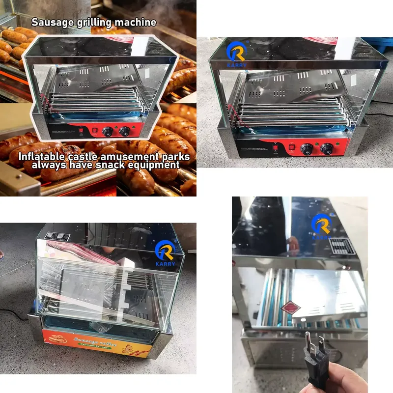 2026 Sausage Roller Machine Co - Camping Cooking Equipment Electric ulasan dan harga