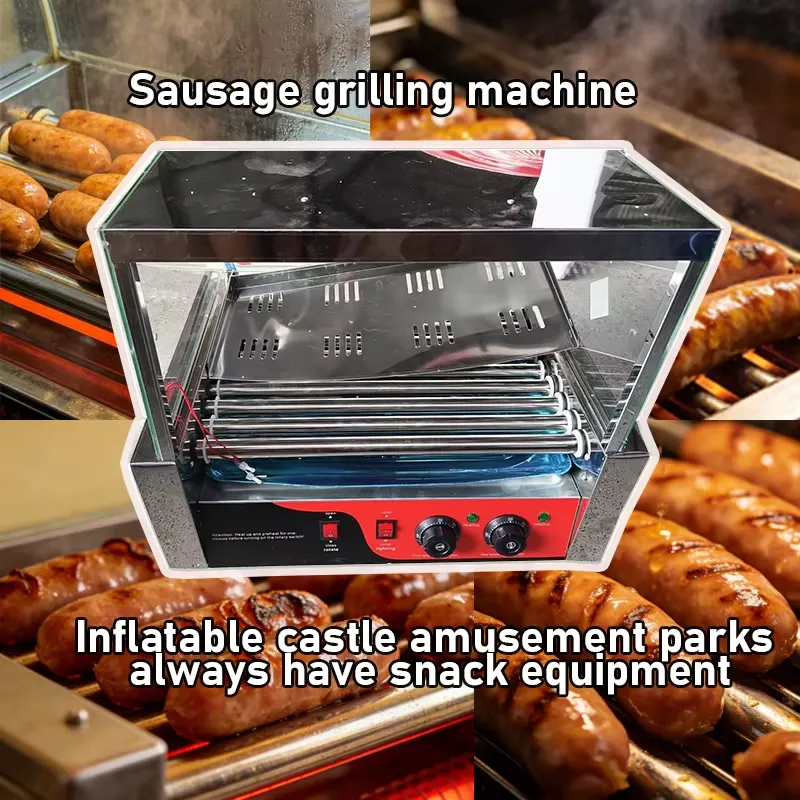 2026 Sausage Roller Machine Co - Camping Cooking Equipment Electric ulasan dan harga