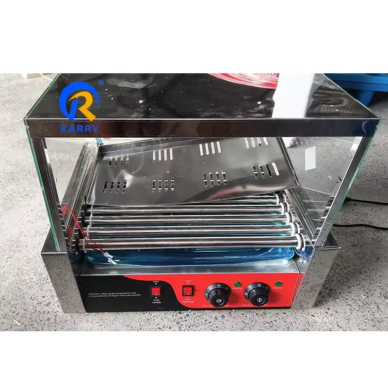 2026 Sausage Roller Machine Co - Camping Cooking Equipment Electric ulasan dan harga