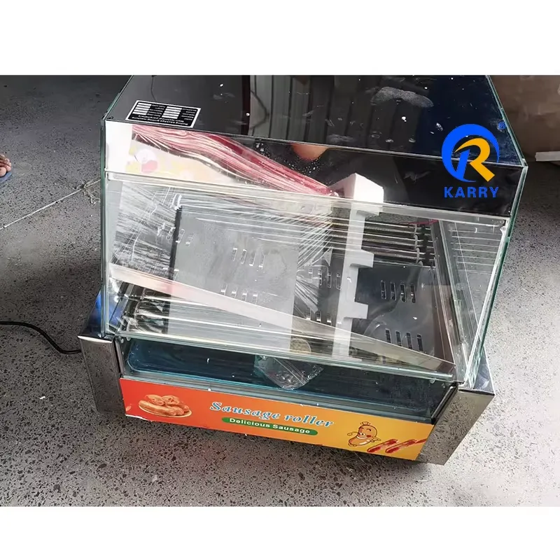 2026 Sausage Roller Machine Co - Camping Cooking Equipment Electric ulasan dan harga