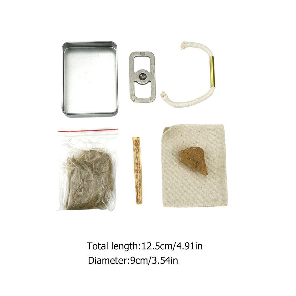 1Set Fire Starter Cotton Rope  - Camping Cooking Survival ulasan dan harga