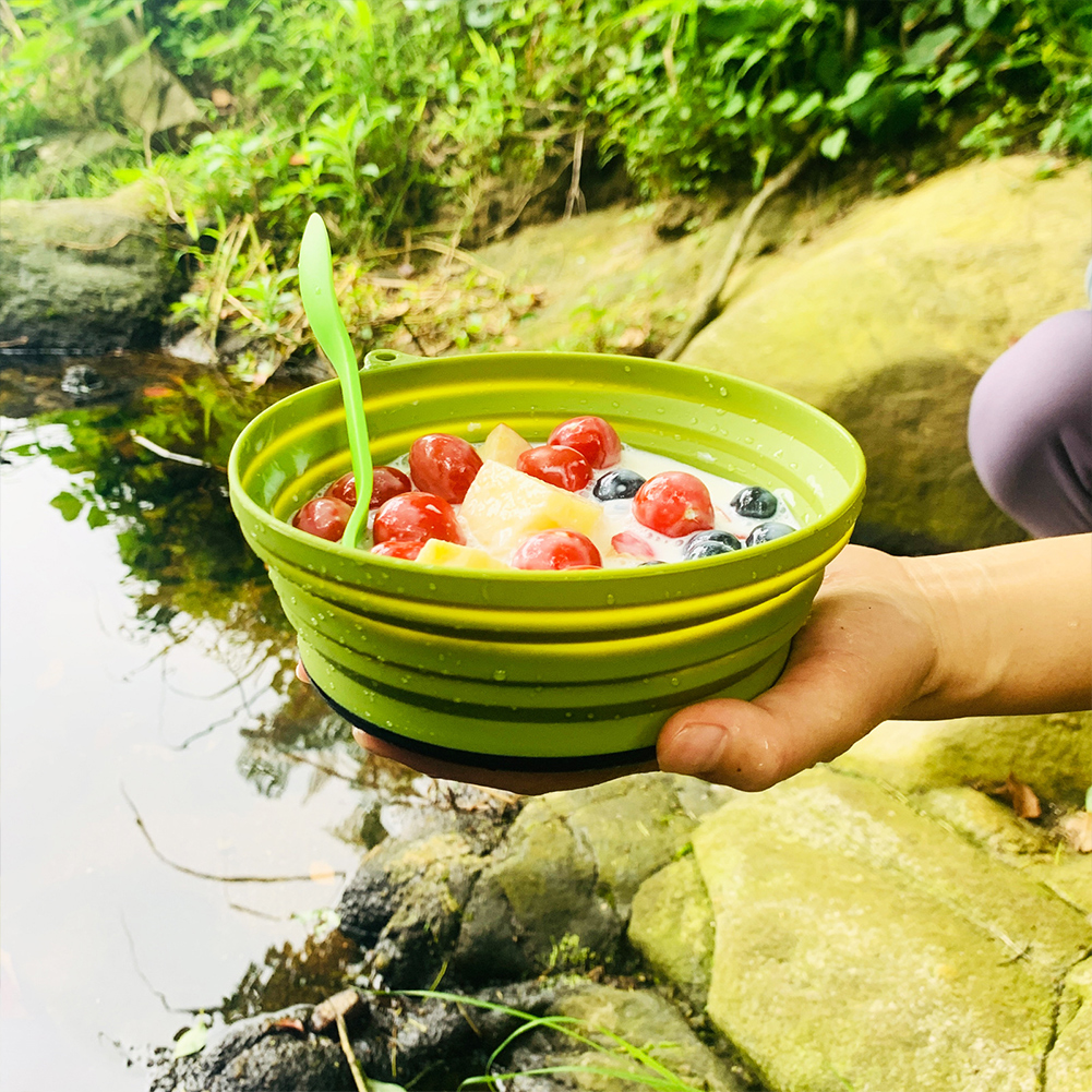 Outdoor Camping Folding Pot, S - Camping Cooking Set Stainless Steel ulasan dan harga