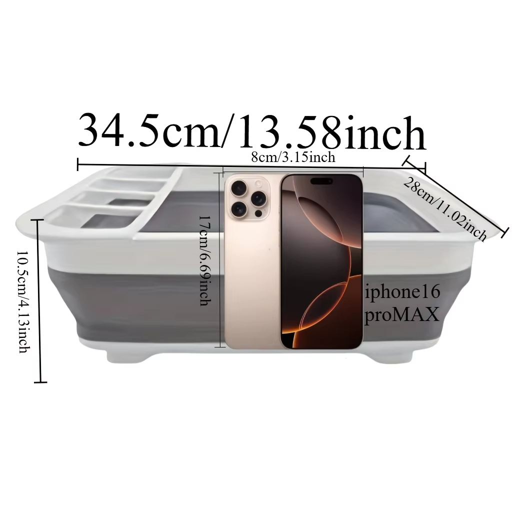 Collapsible Dish Drying Rack w - Camping Cooking Survival ulasan dan harga