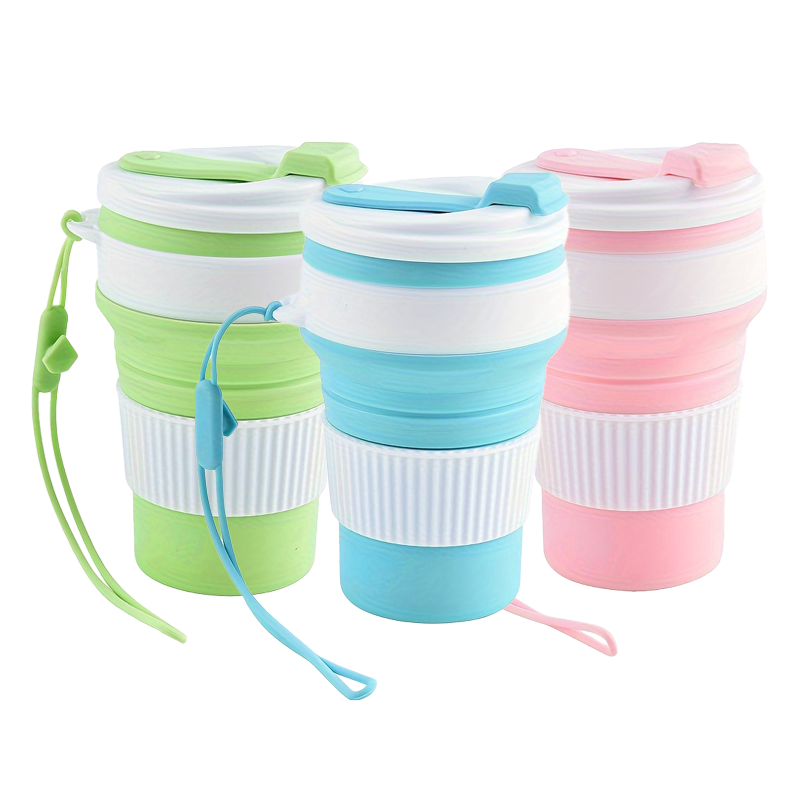 Collapsible Silicone Travel Cu - Camping Cooking Mug ulasan dan harga