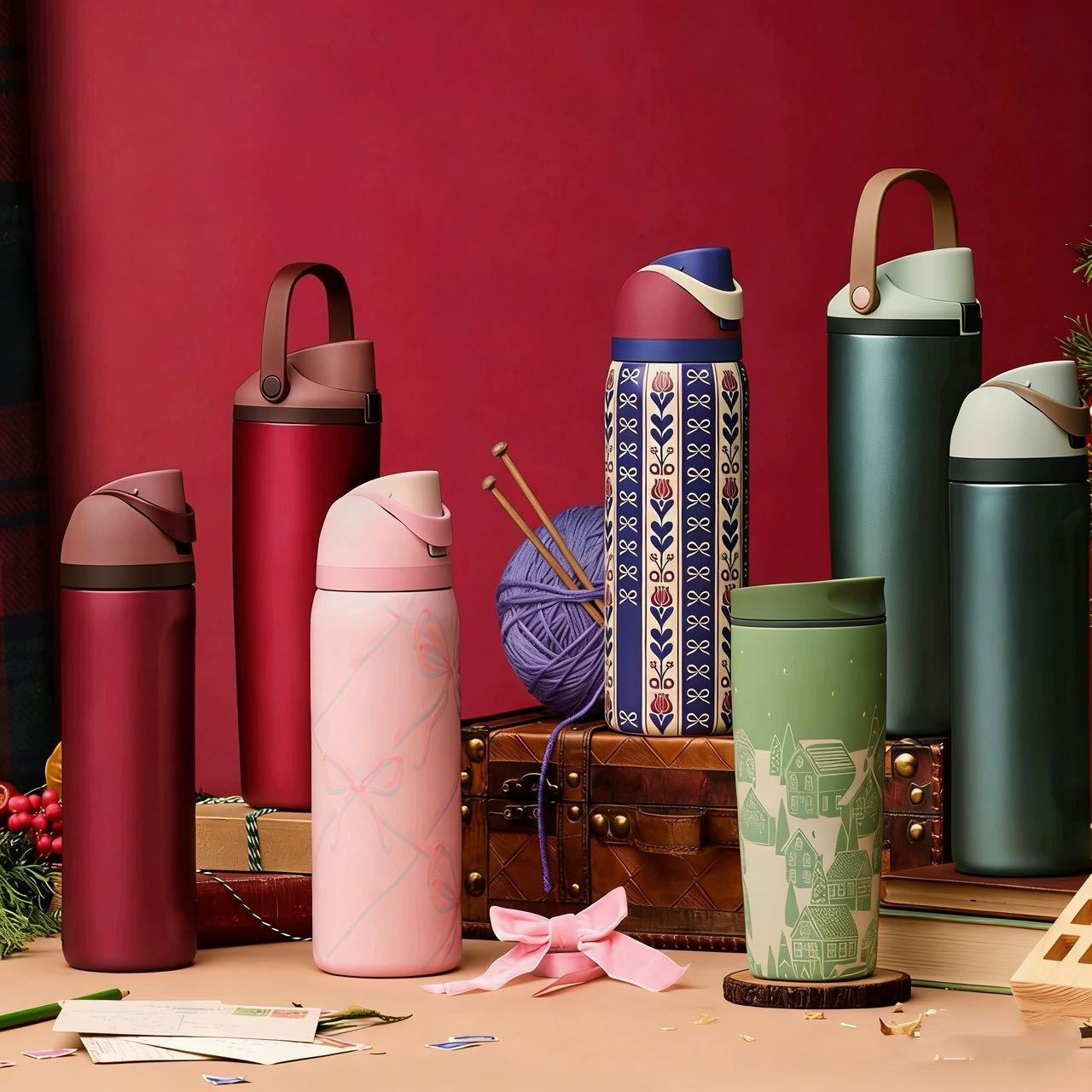32oz Insulated Water Bottle St - Camping Cooking Mug ulasan dan harga