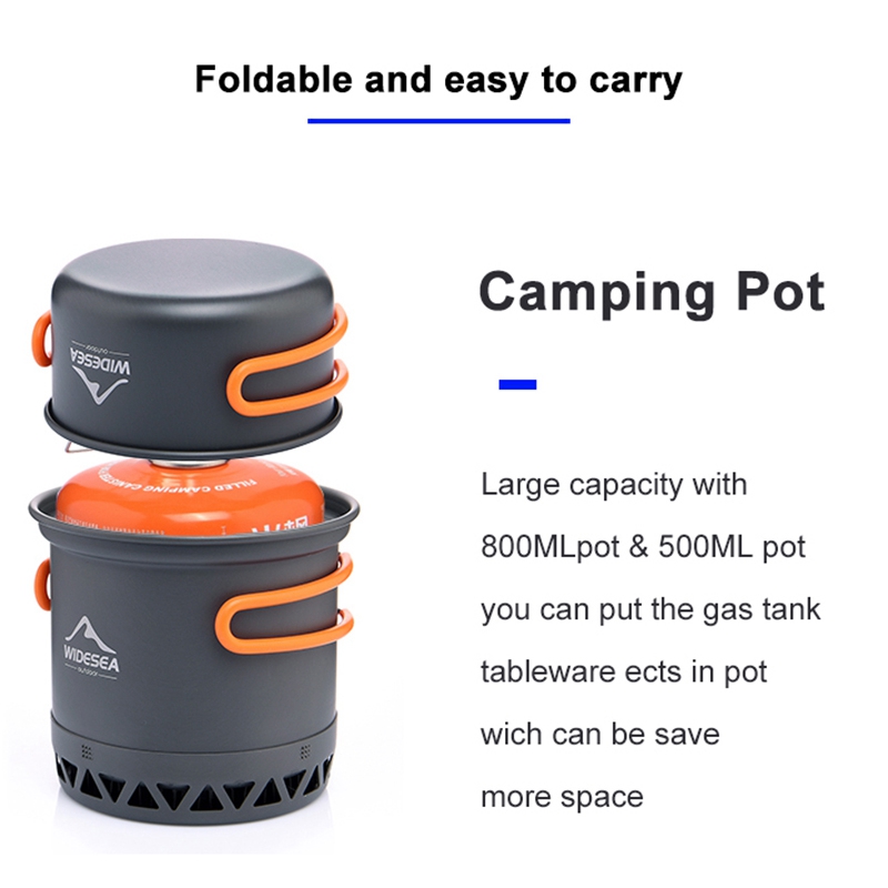 L68AWIDESEA Camping Cookware O - Camping Cooking Equipment Electric ulasan dan harga