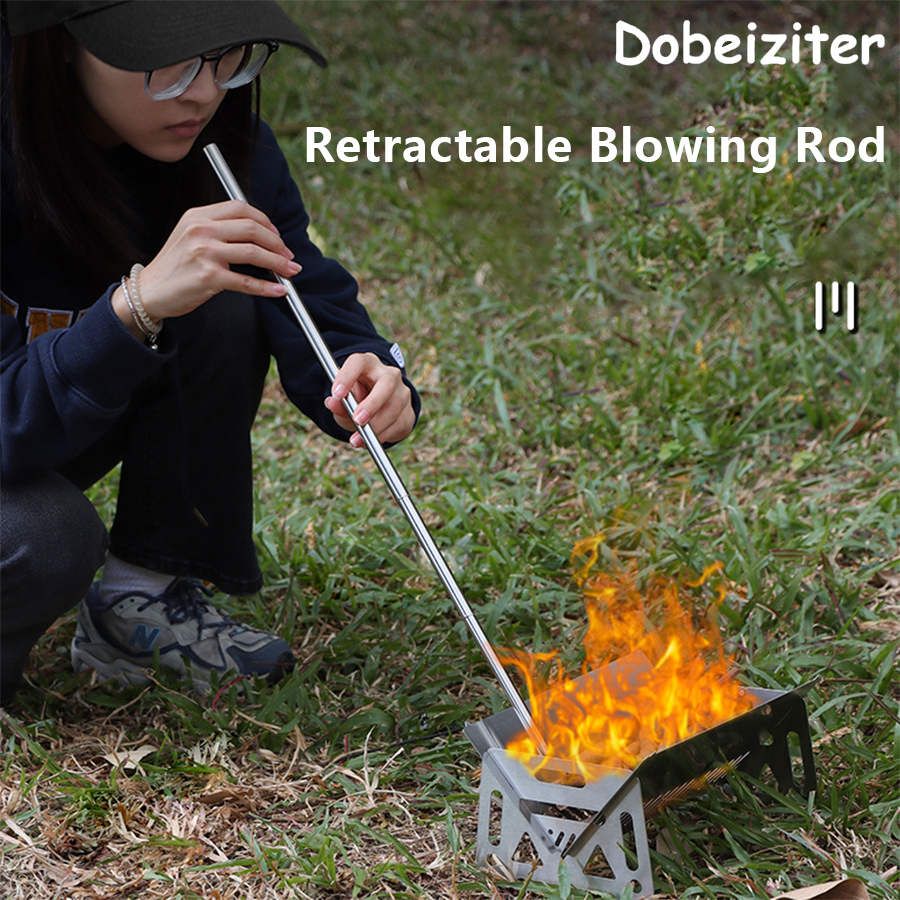 Stainless Steel Blowpipe Pocke - Camping Cooking Kitchen ulasan dan harga