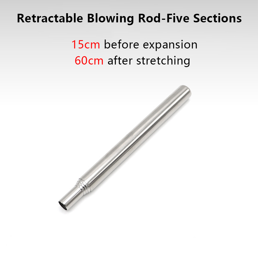Stainless Steel Blowpipe Pocke - Camping Cooking Kitchen ulasan dan harga