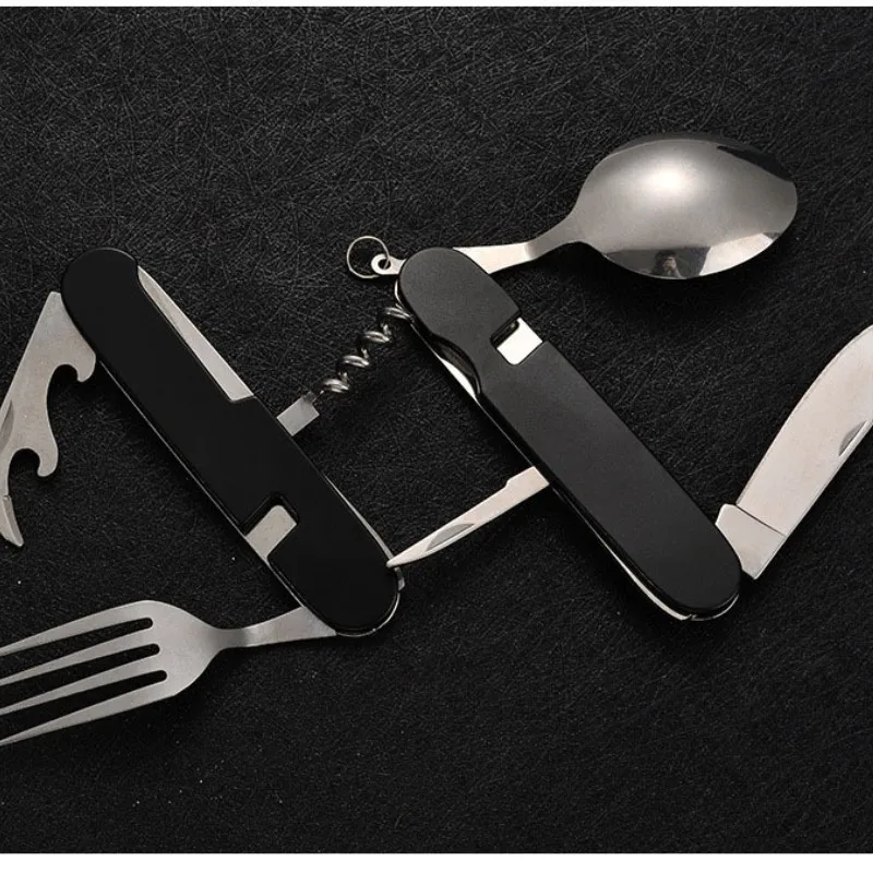 4 in 1 Folding Tableware Detac - Camping Cooking Survival ulasan dan harga