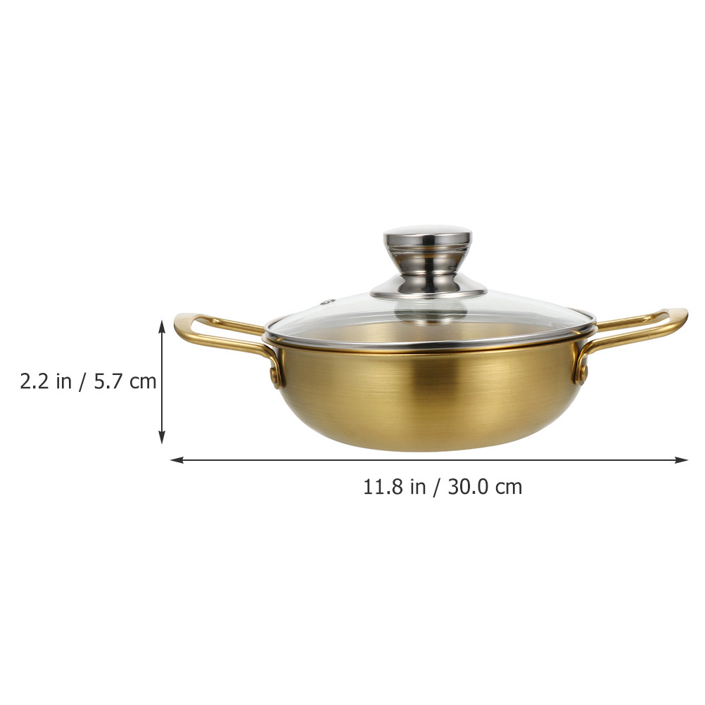 Stainless Steel Ramen Pot with - Camping Cooking Noodles ulasan dan harga