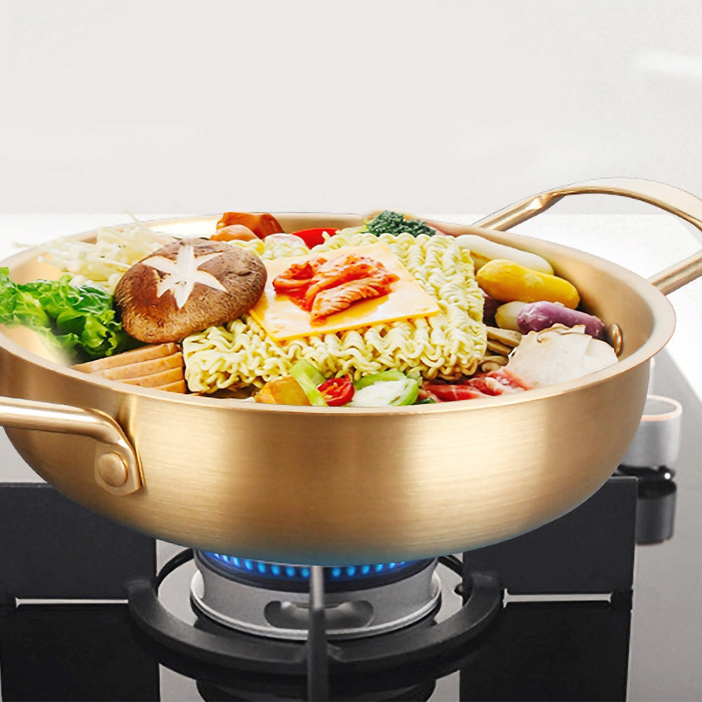 Stainless Steel Ramen Pot with - Camping Cooking Noodles ulasan dan harga