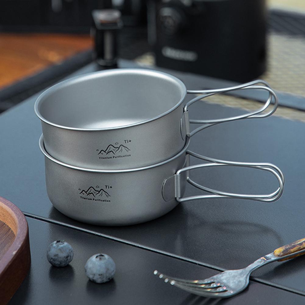 Ultralight Titanium Camping Po - Camping Cooking Noodles ulasan dan harga