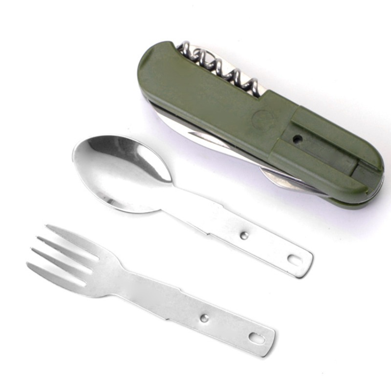Compact Camping Cutlery Set Fo - Camping Cooking And Eating Set ulasan dan harga