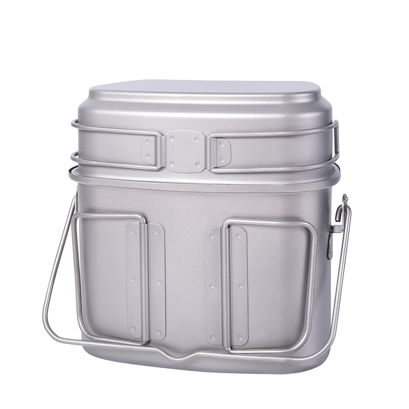 1.5L Outdoor Military Canteen  - Camping Cooking Box ulasan dan harga