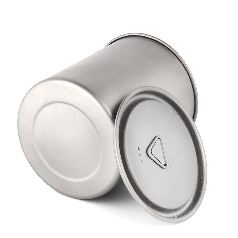 Camping Titanium Cups 450ml 55 - Camping Cooking Hardware ulasan dan harga