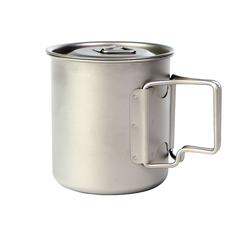 Camping Titanium Cups 450ml 55 - Camping Cooking Hardware ulasan dan harga