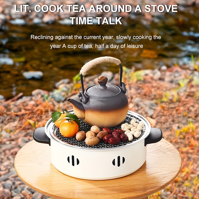 1pcs Portable Barbecue Stove V - Camping Cooking Survival ulasan dan harga