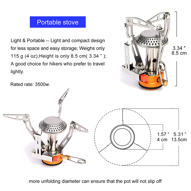 Widesea Portable Camping Cookw - Camping Cooking And Eating Set ulasan dan harga
