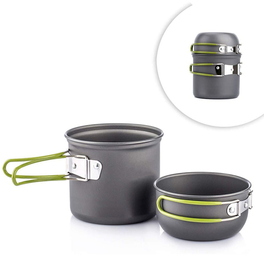 Ultralight Camping Pots Cookwa - Camping Cooking Hardware ulasan dan harga