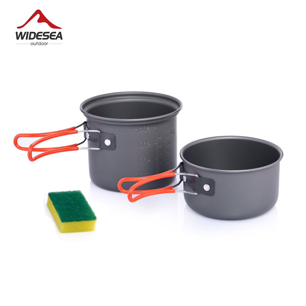 Widesea camping tableware outd - Camping Cooking And Eating Set ulasan dan harga