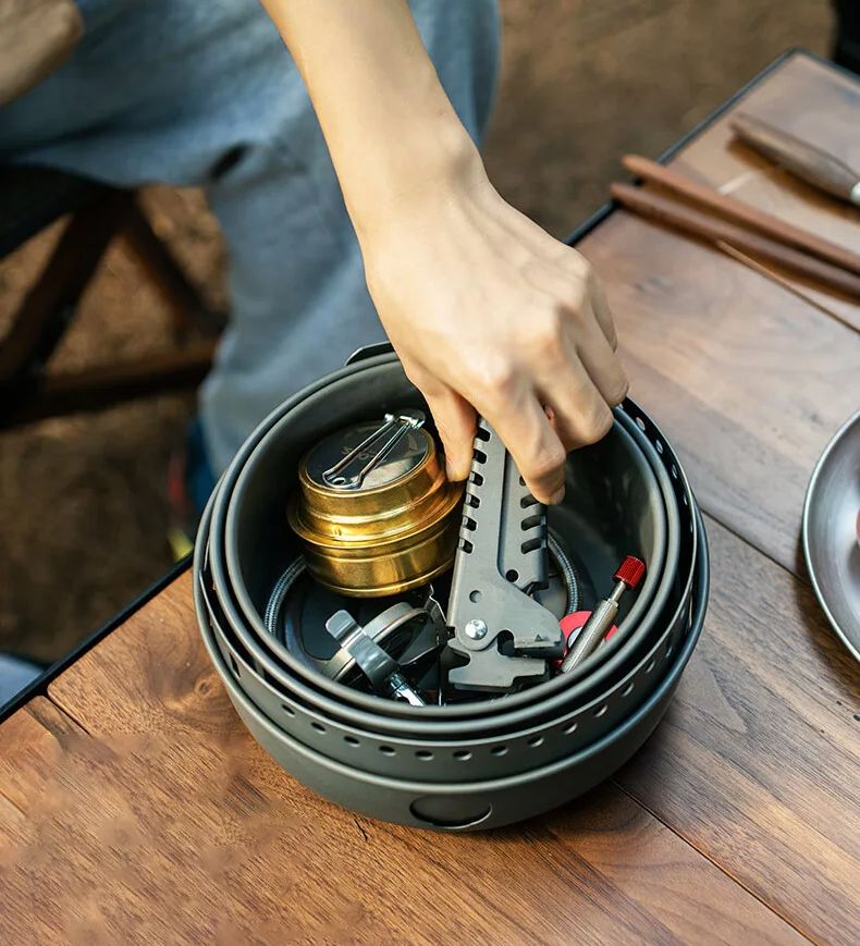 Camping Gas Stove Alcohol Stov - Camping Cooking Burner ulasan dan harga