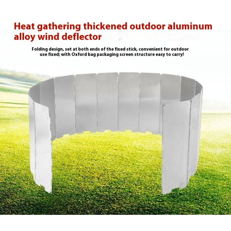Portable Camping Windshield Fo - Camping Cooking Burner ulasan dan harga