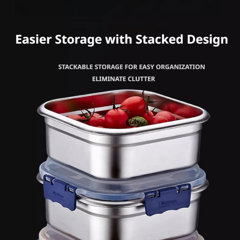 304 Stainless Steel Food Stora - Camping Cooking Box ulasan dan harga