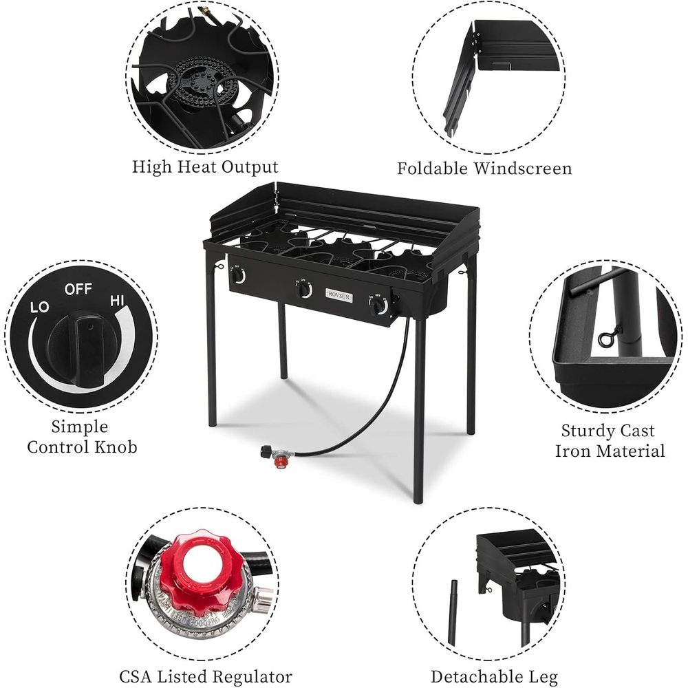 Portable Outdoor Propane Gas S - Camping Cooking List ulasan dan harga