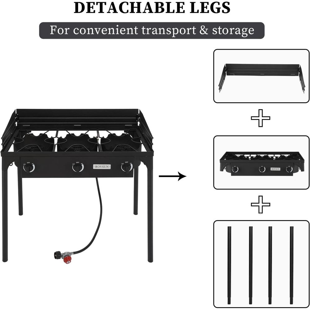 Portable Outdoor Propane Gas S - Camping Cooking List ulasan dan harga