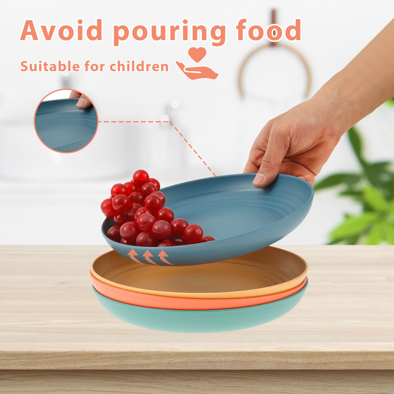 20 Pcs Plates and Bowls Sets w - Camping Cooking And Eating Set ulasan dan harga