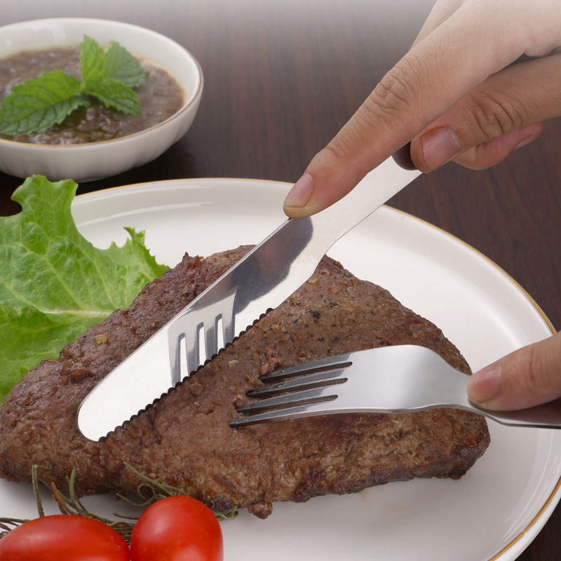 4Pcs/Set Portable Stainless St - Camping Cooking And Eating Set ulasan dan harga