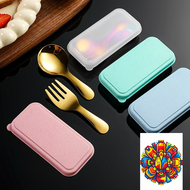 Mini Spoon Fork Tableware Outd - Camping Cooking And Eating Set ulasan dan harga
