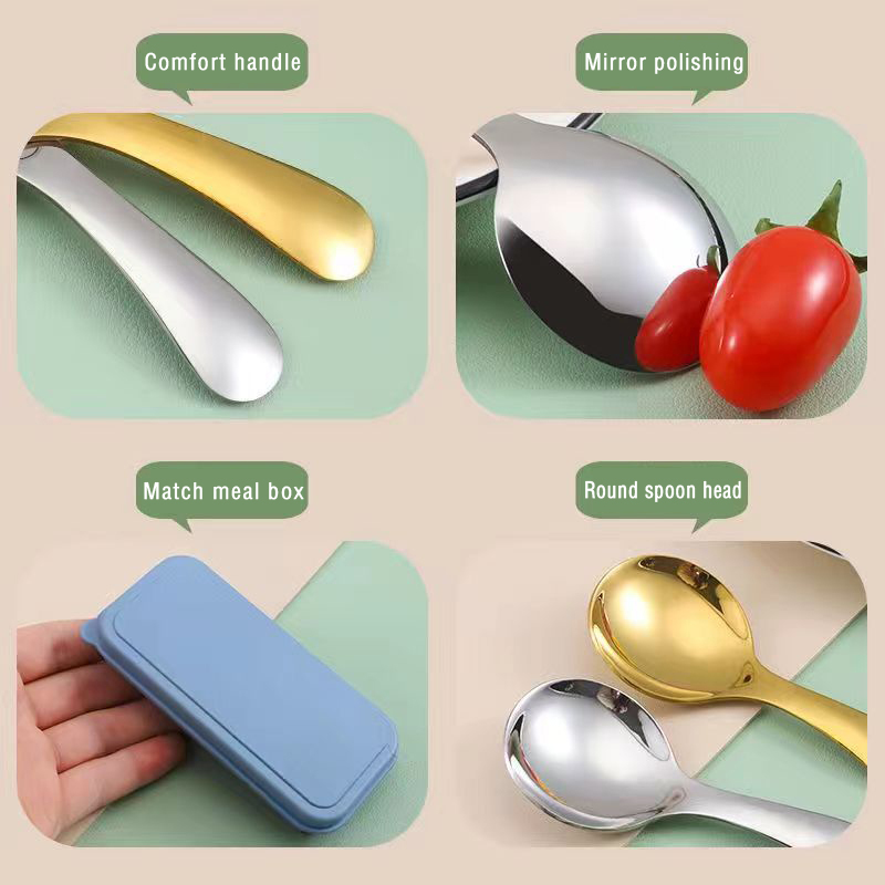 Mini Spoon Fork Tableware Outd - Camping Cooking And Eating Set ulasan dan harga