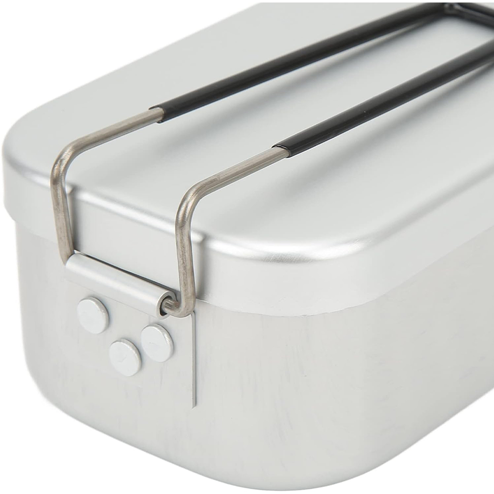 800ML Aluminum Lunch Boxes Out - Camping Cooking Hardware ulasan dan harga