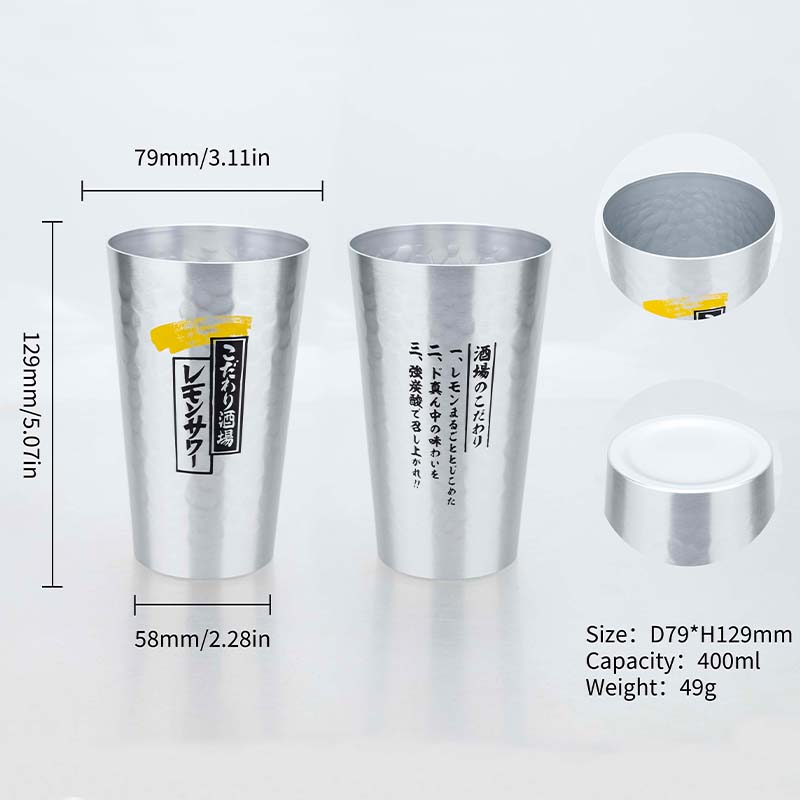 Japanese Style Aluminum Beer M - Camping Cooking Mug ulasan dan harga