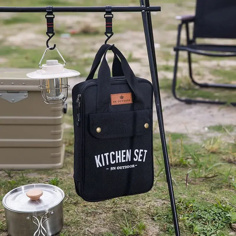 Outdoor Camping Kitchenware 8- - Camping Cooking And Eating Set ulasan dan harga