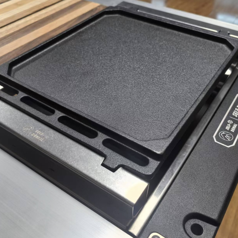 Outdoor Barbecue Grill Plate f - Camping Cooking Survival ulasan dan harga
