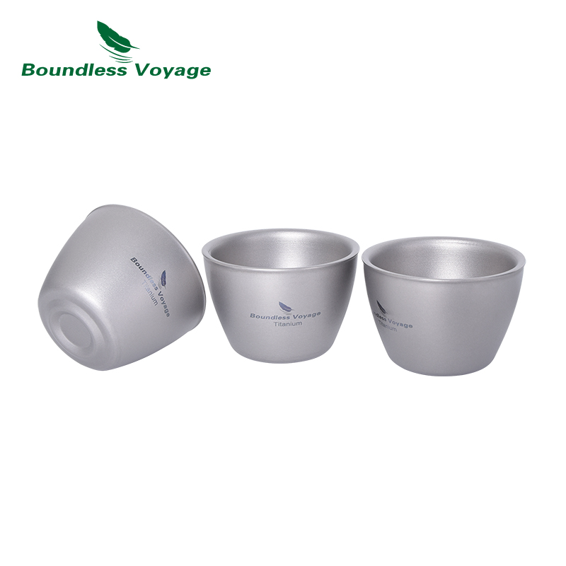 Boundless Voyage 40ml Titanium - Camping Cooking Mug ulasan dan harga
